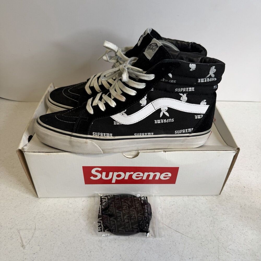 Supreme x Sk8-Hi Reissue Pro Playboy Shoes